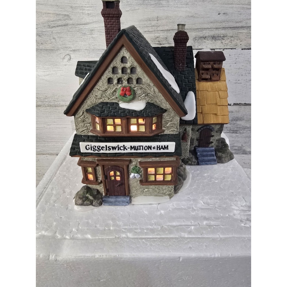 Dept 56 Dickens Village Giggelswick Mutton & Ham 1994 Christmas Building 5822-0